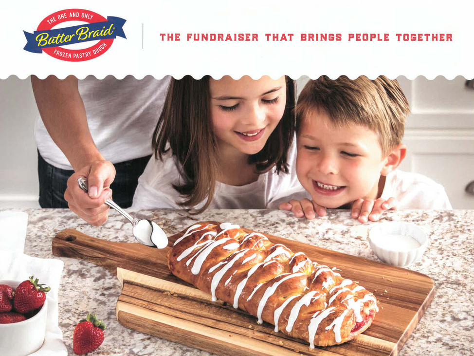 The Church of the Immaculate Conception Butter Braid pastry